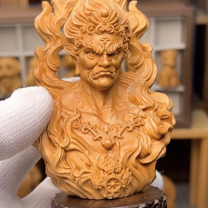 不动明王摆件十公分摆件连带底座