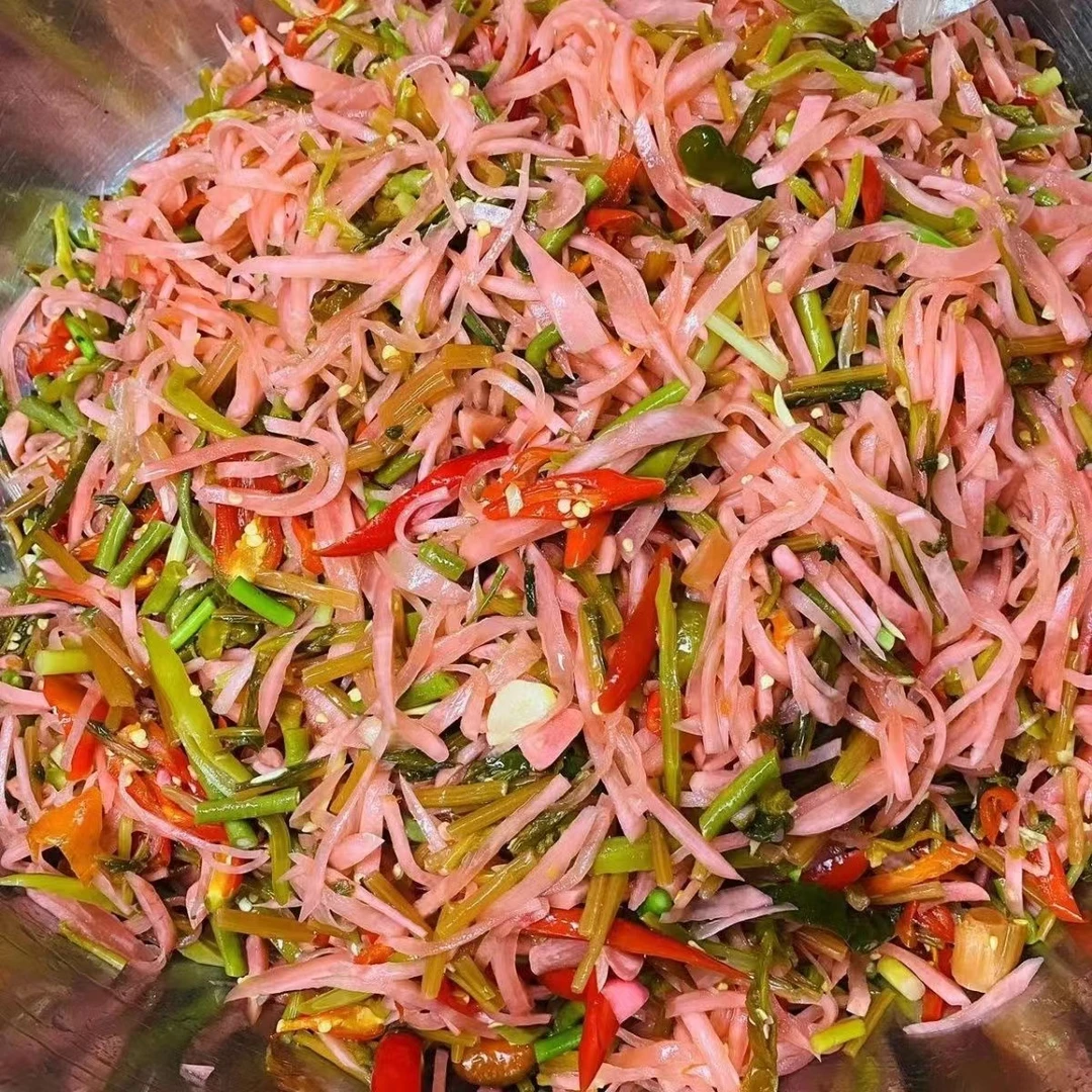 陕西安康特产切好的混装泡菜丝酸辣下饭懒人优选