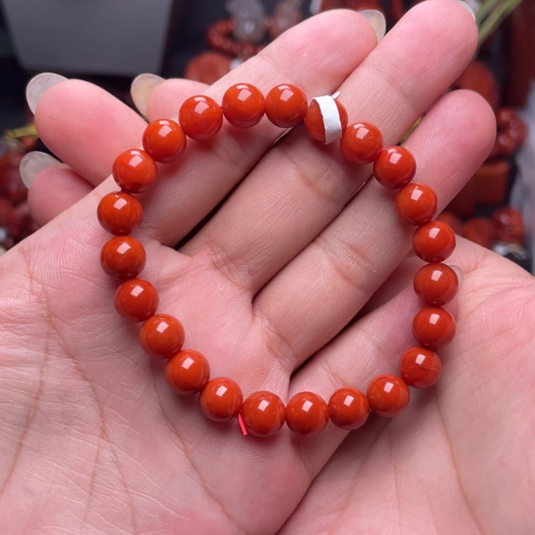【闪购商品】南红玛瑙8➕满肉手串未镶嵌