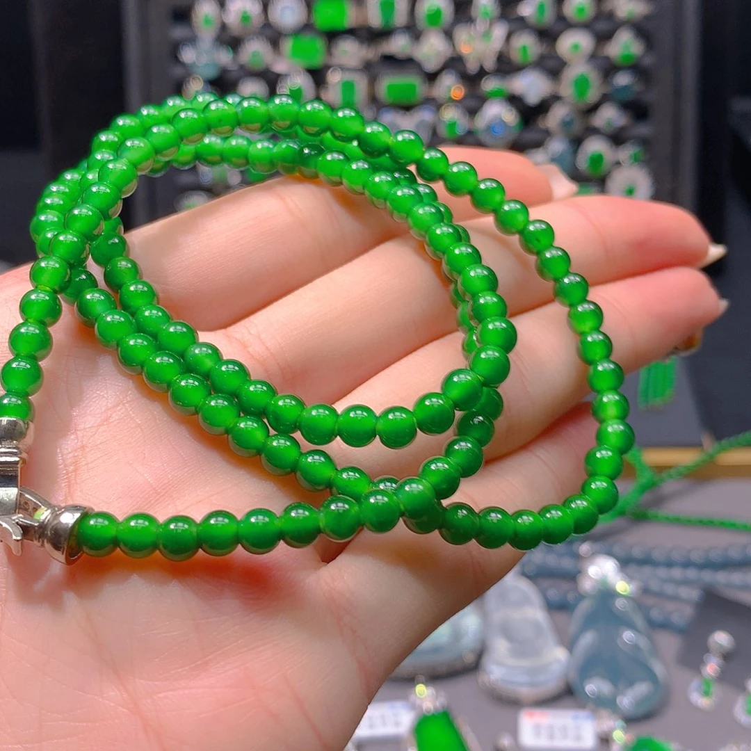 翡翠未镶嵌颈饰天然翡翠