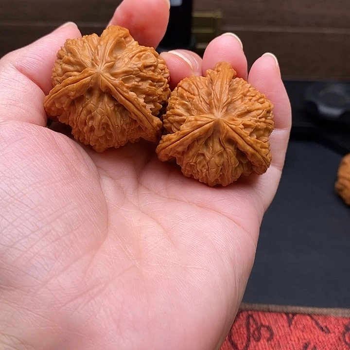 你***力把件文玩核桃白奔