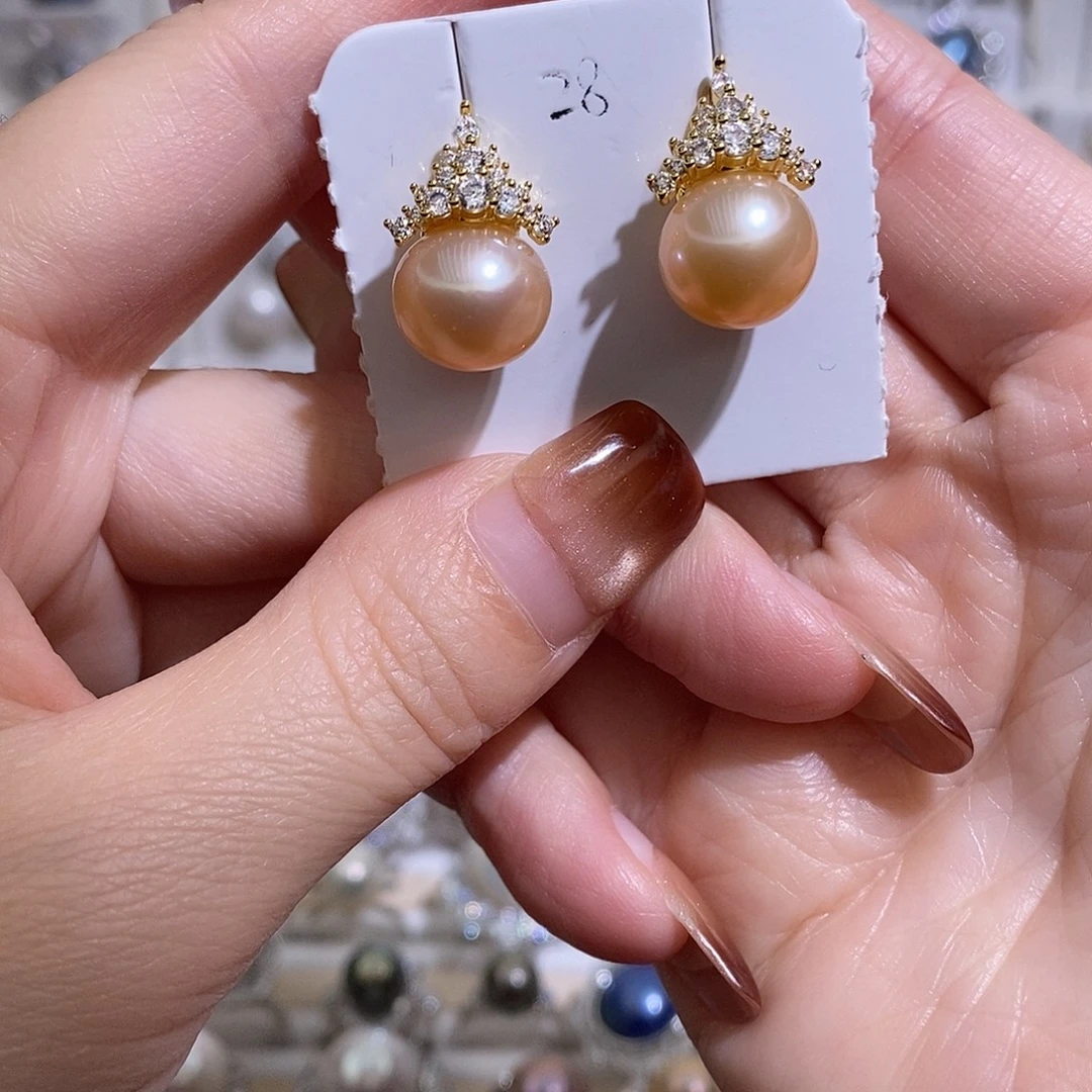 耳饰淡水珍珠未镶嵌w11.2