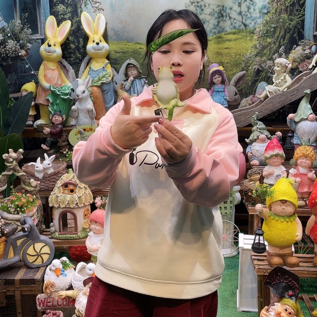 摆件花园摆件红红火火