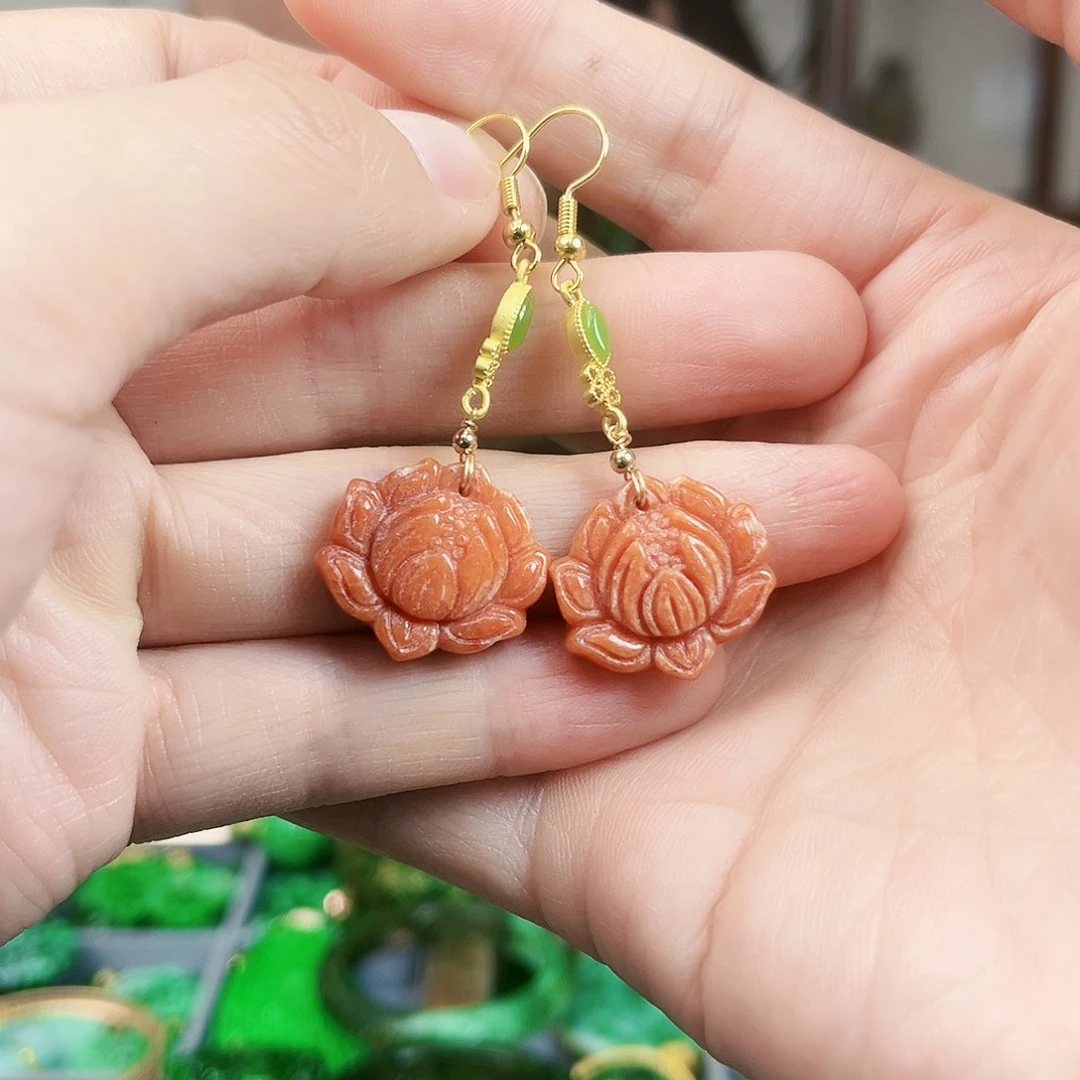 翡翠耳饰未镶嵌耳饰