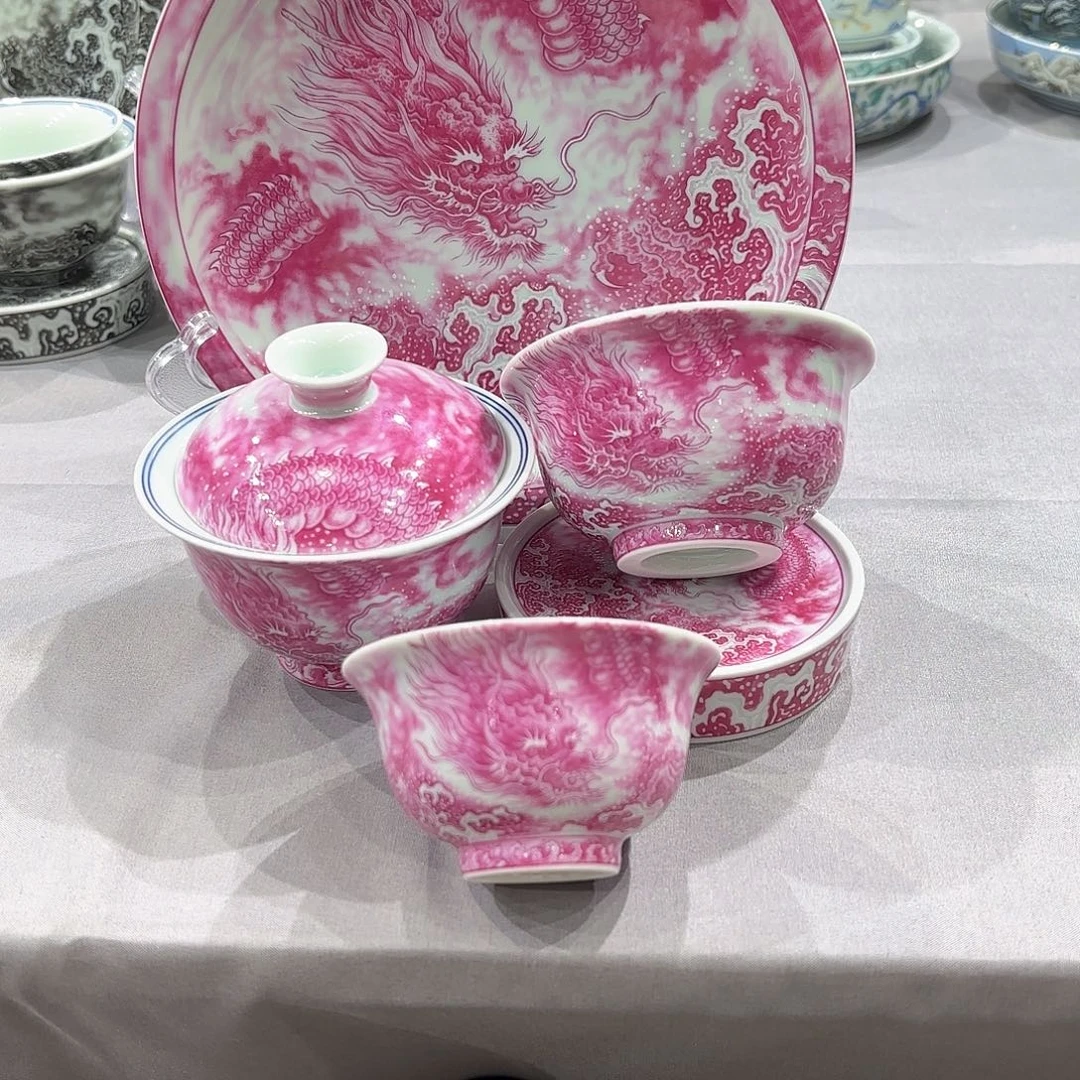 瓷片景德镇瓷器精品展示