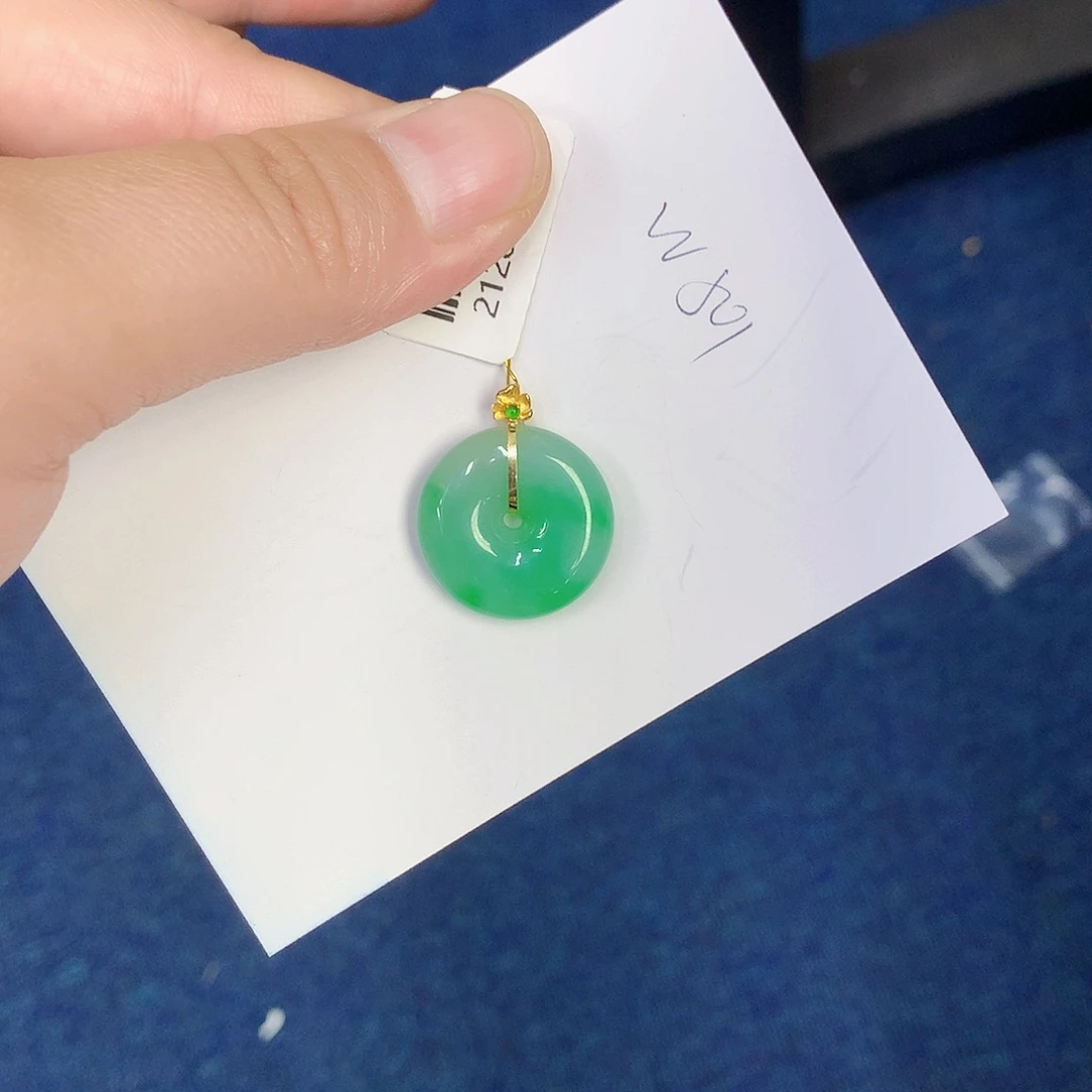 【闪购商品】翡翠18K金镶嵌颈饰00000000