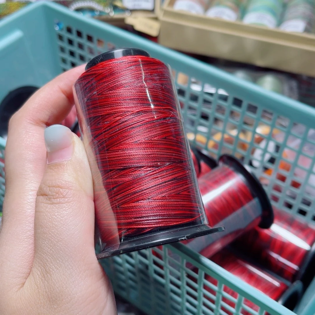 腈纶3股段染蜡线45g凤凰涅槃