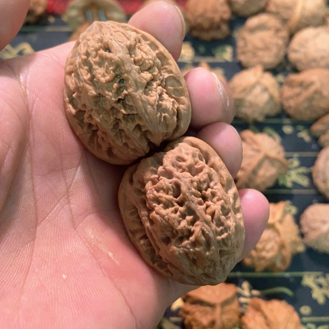文玩麻核桃将军 尺寸3.3全品