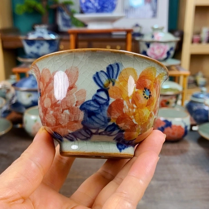 瓷片手工制作工艺精湛等特点