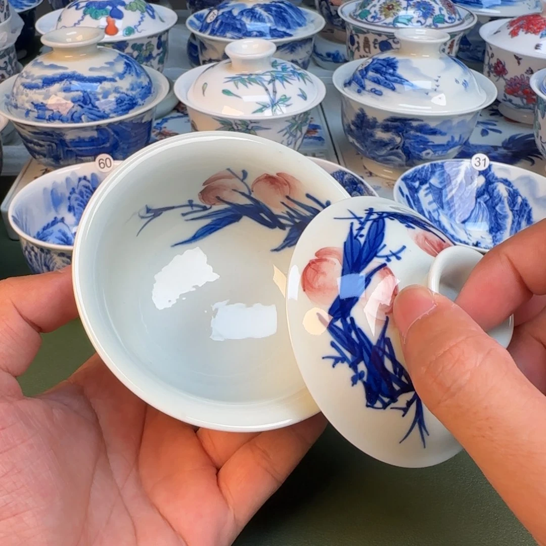 纯手工纯手绘茶具78