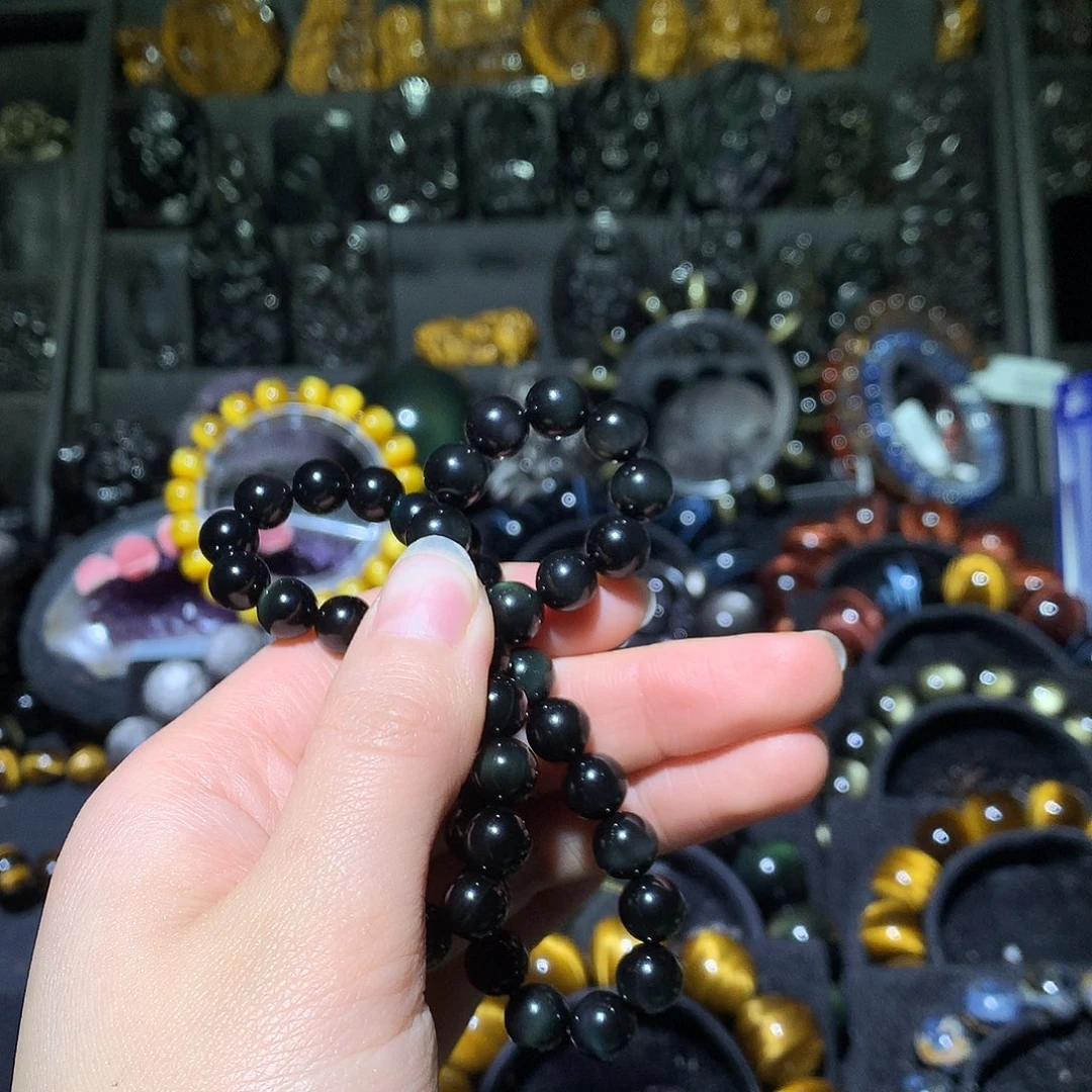 黑曜岩手链未镶嵌软****装