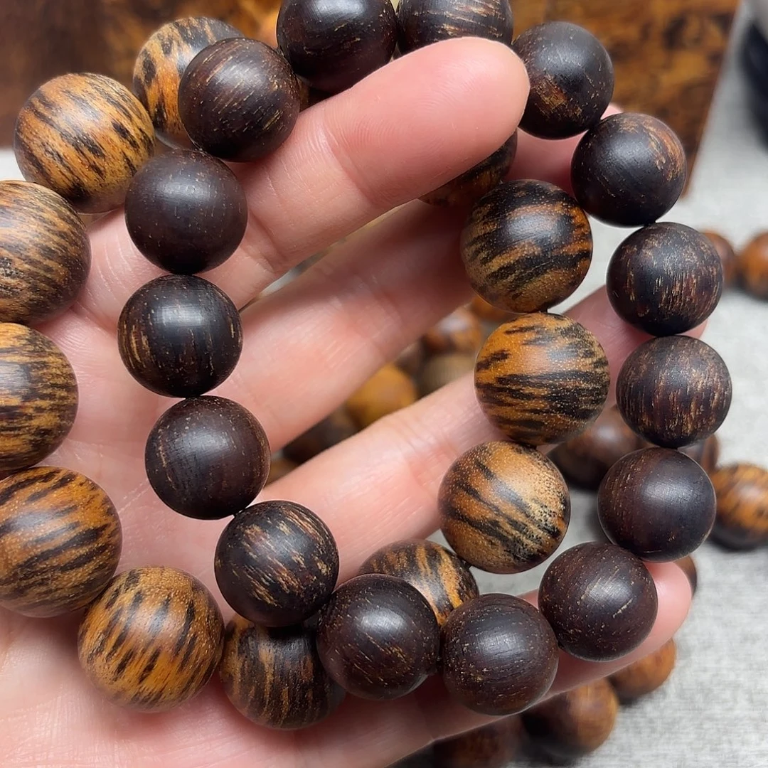 泰***培贡木印贡手链1.5+1.6两条