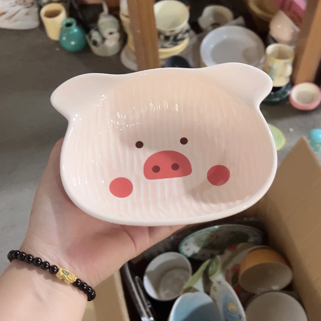小猪碗陶瓷餐具陶瓷餐具