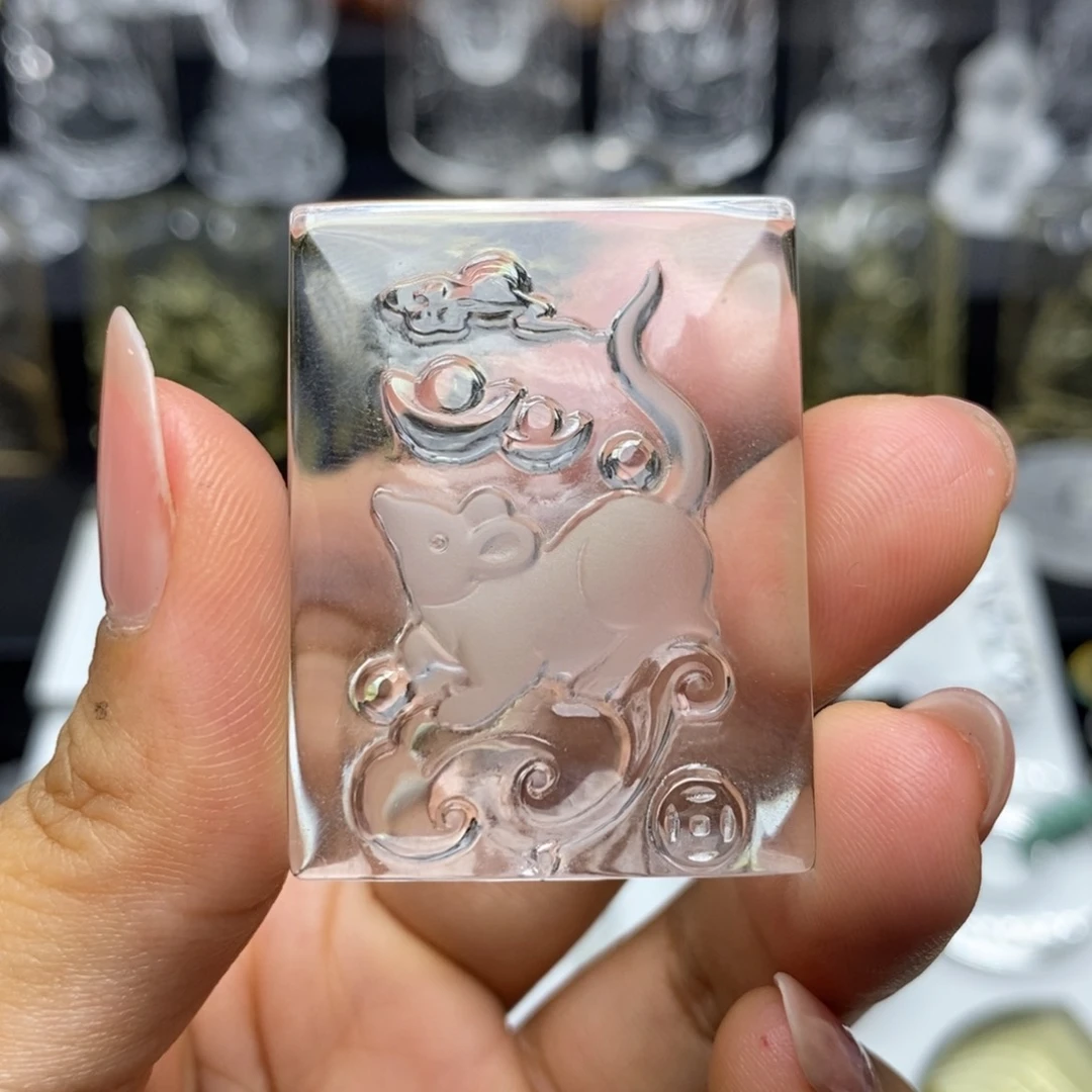 未镶嵌颈饰水晶老****6