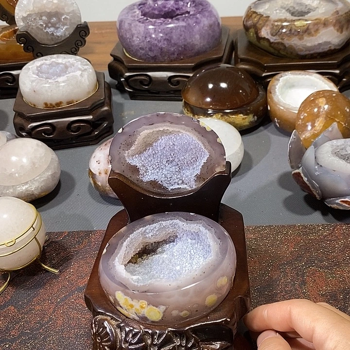 摆件未镶嵌水晶聚宝盆