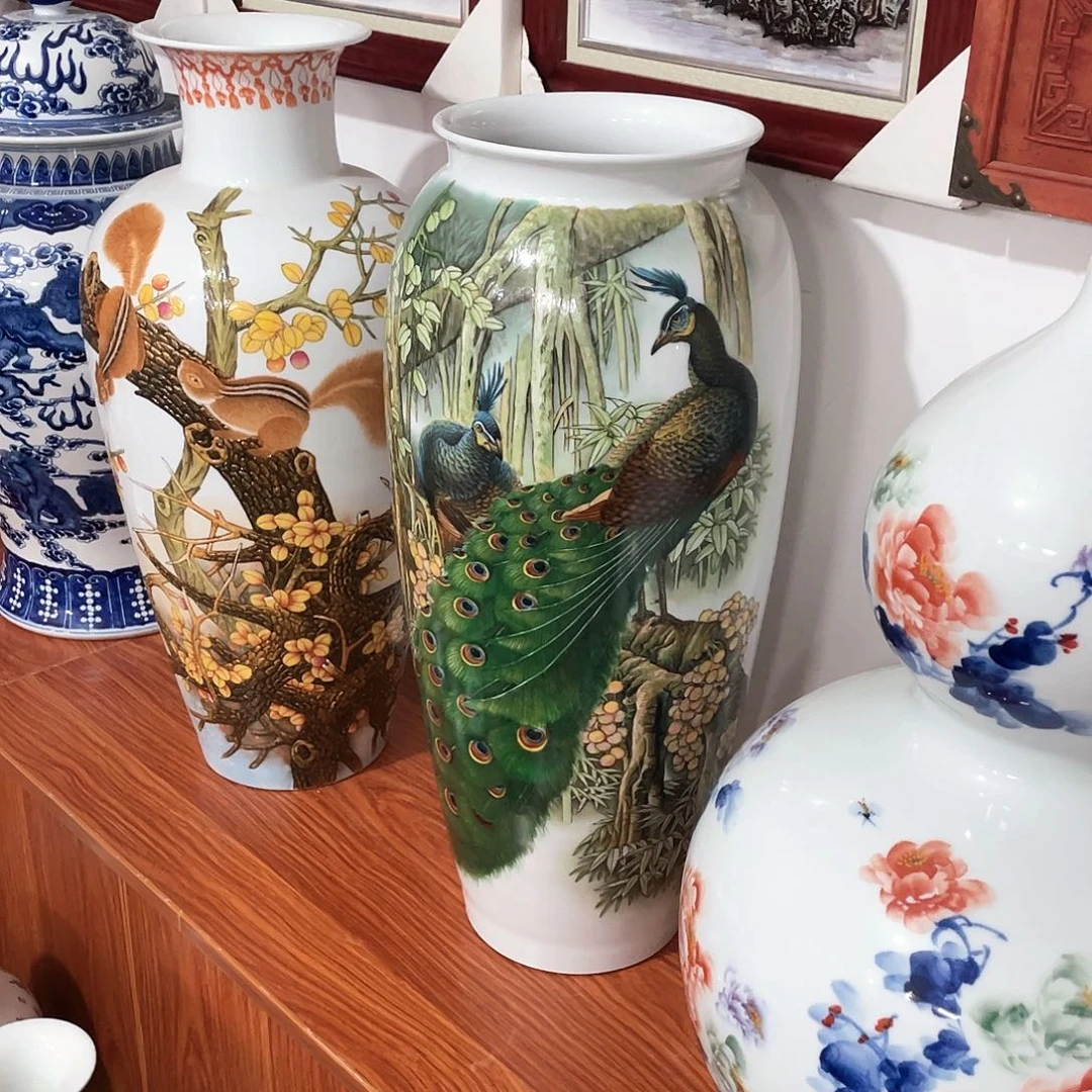 伟***明陶摆件景德镇的陶瓷