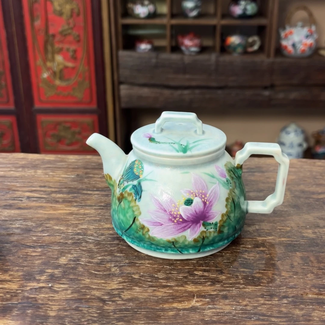 柴烧手工手绘陶瓷