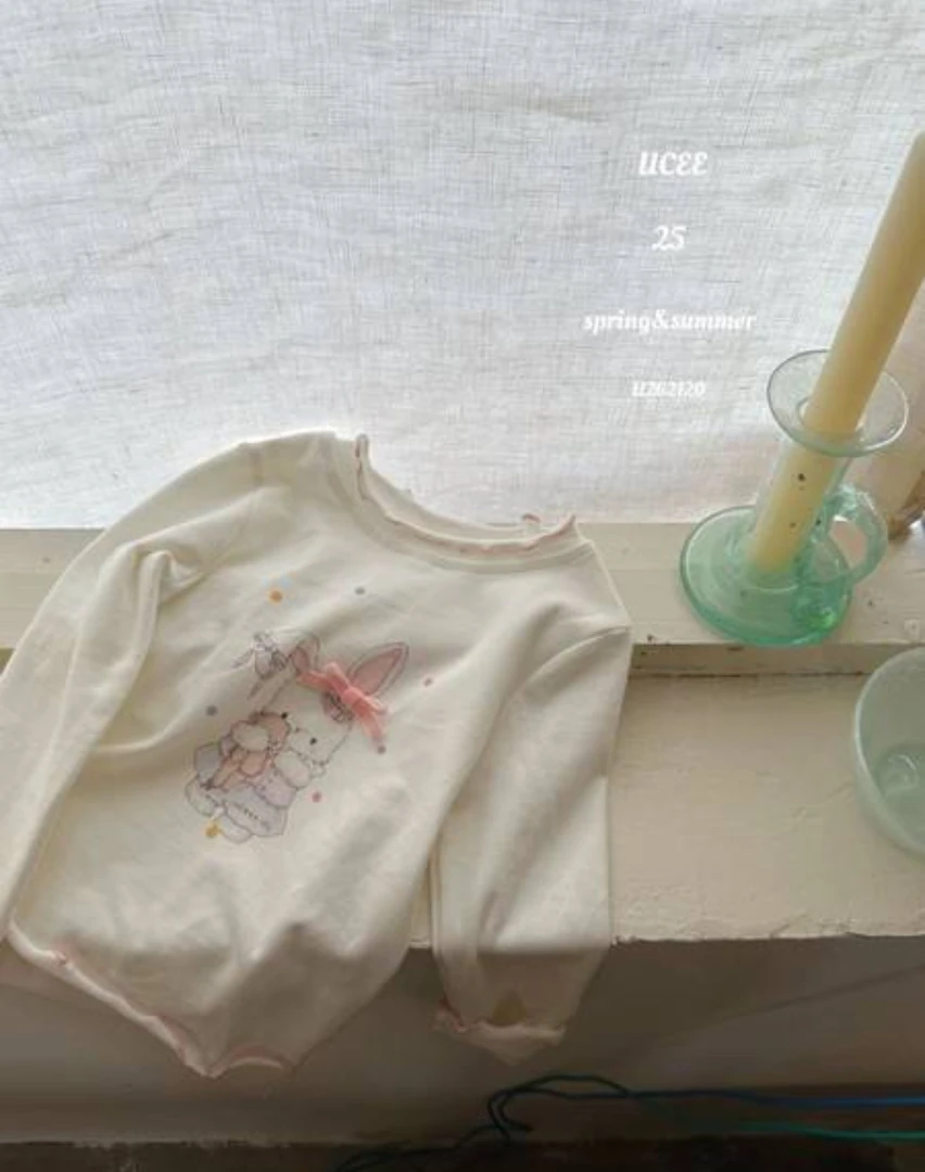 【Bao Bao】春款女宝宝可爱小兔子打底衫262120