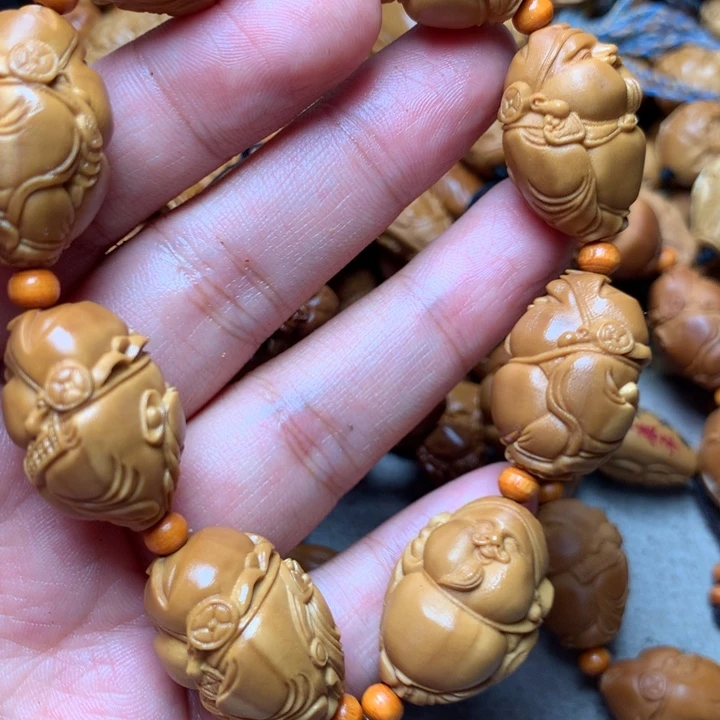 橄榄核手串/手链头一次