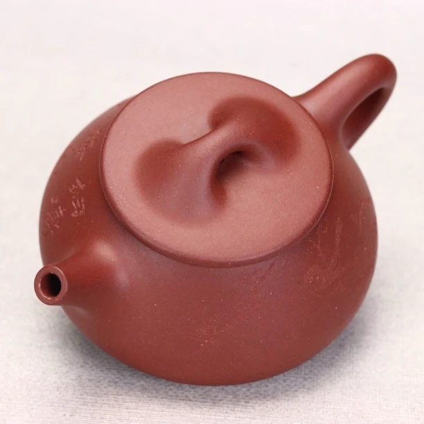 全手精工220cc满瓢壶宜兴底槽清泥40目紫砂壶