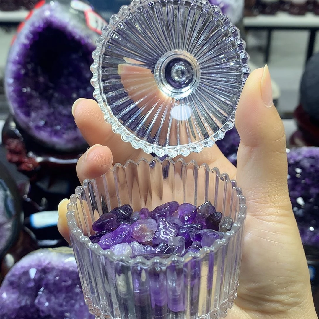未镶嵌紫晶大型摆件（非配饰）莹