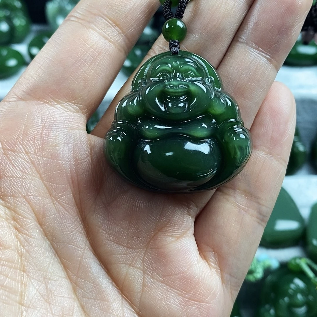 和田玉（碧玉）未镶嵌颈饰