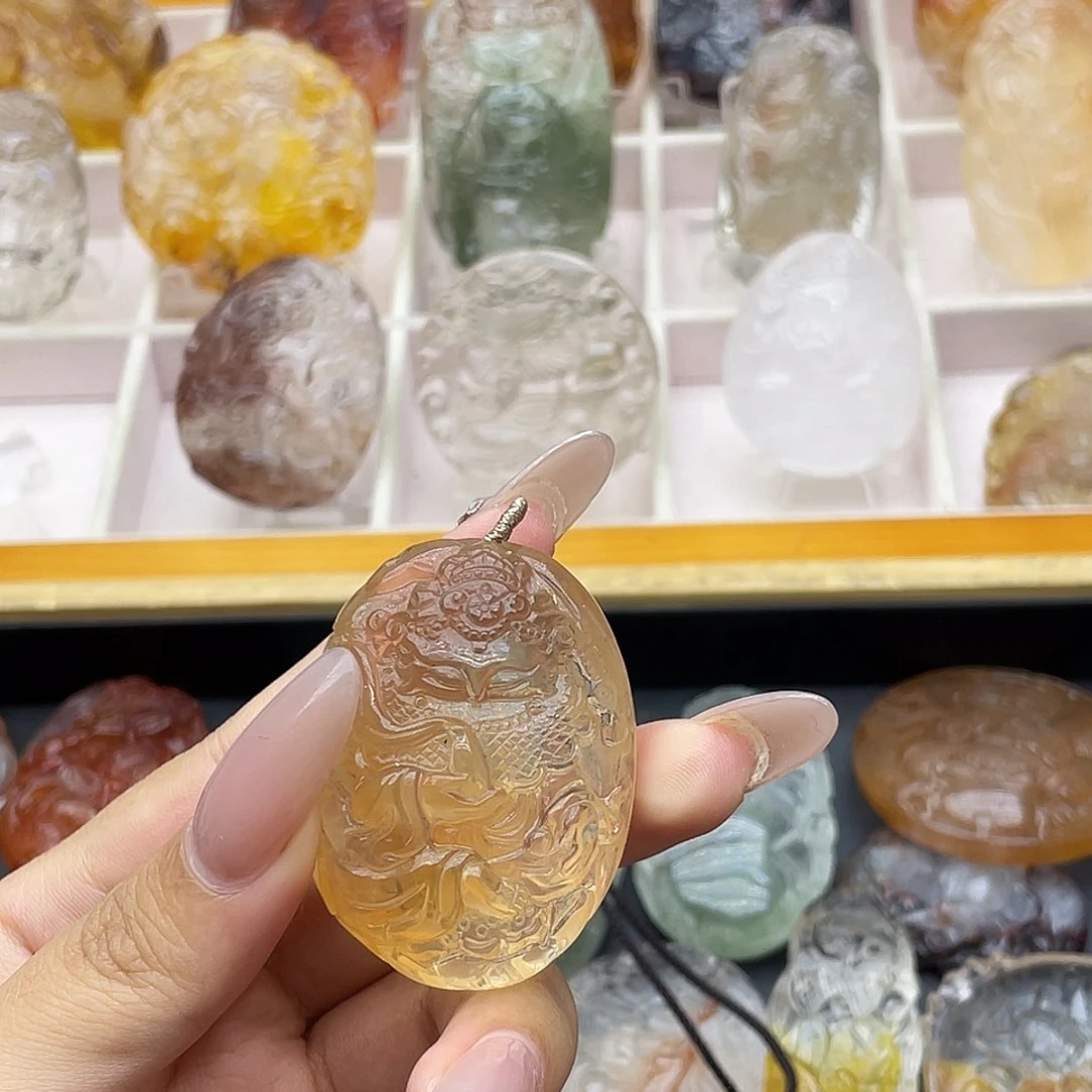 颈饰未镶嵌水晶天然