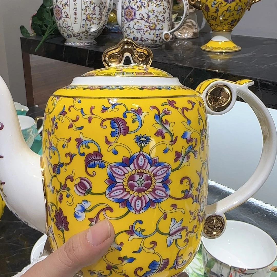 骨瓷骨瓷珐琅彩工艺
