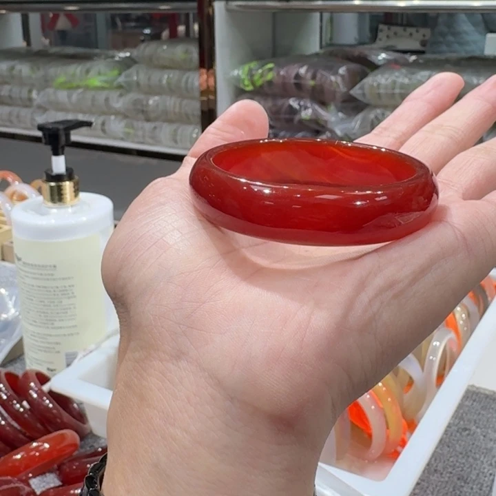 玛瑙/玉髓手镯未镶嵌温*软04