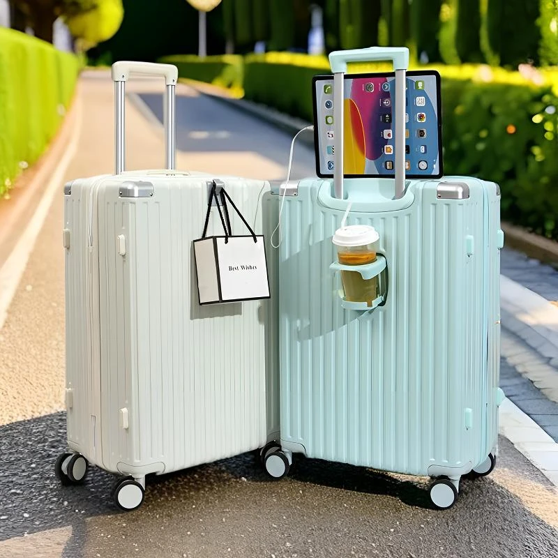 usb青春行动派行李箱拉杆箱usb20寸-26寸旅行箱24寸子母箱登机箱