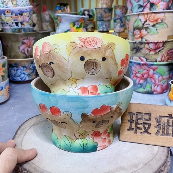 景德镇艺术手绘作品