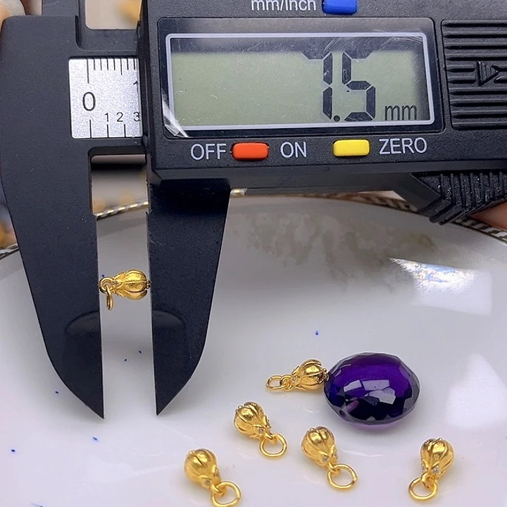 银S925镶嵌颈饰紫晶紫晶925镶嵌45