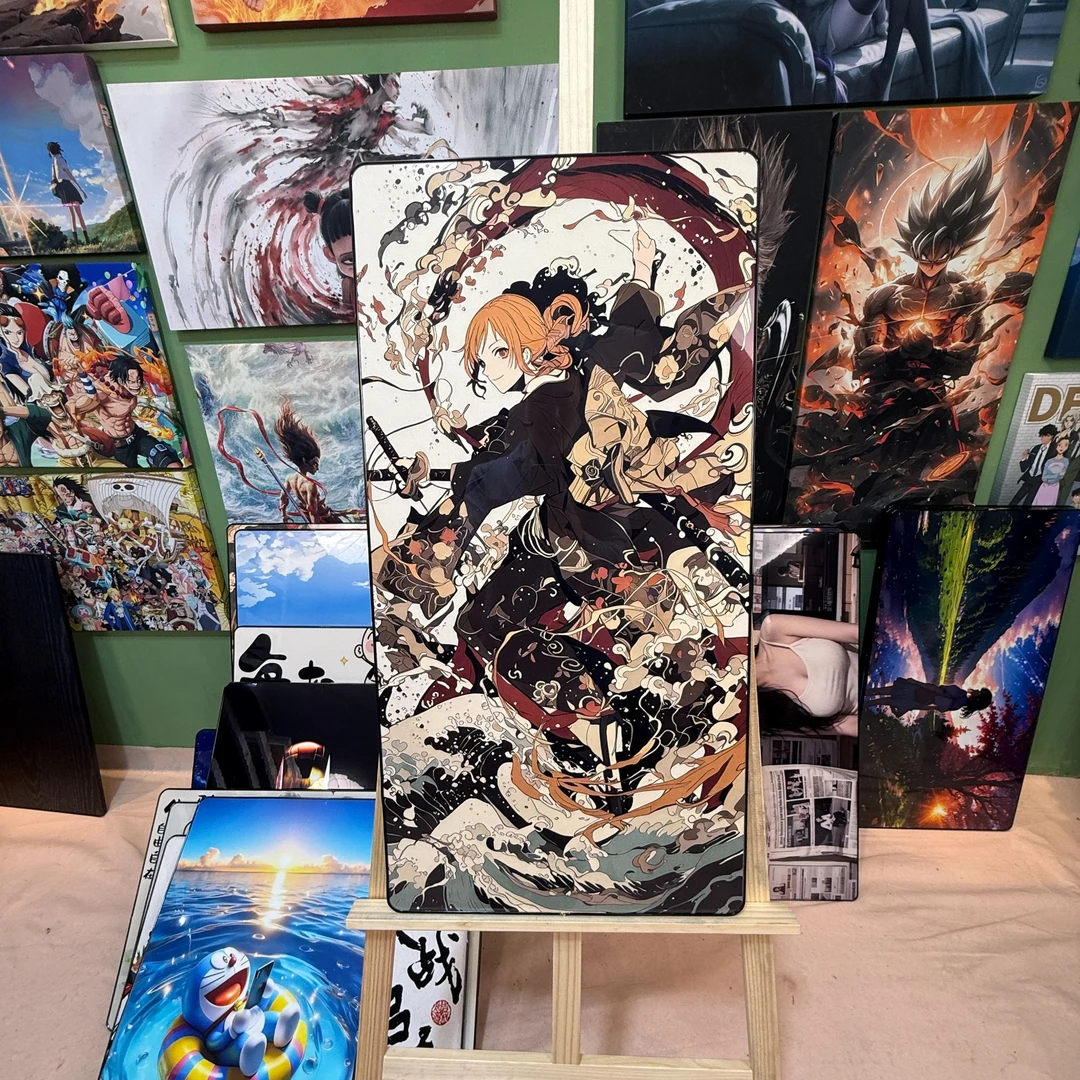 海贼王动漫索隆路飞艾斯装饰画40-80