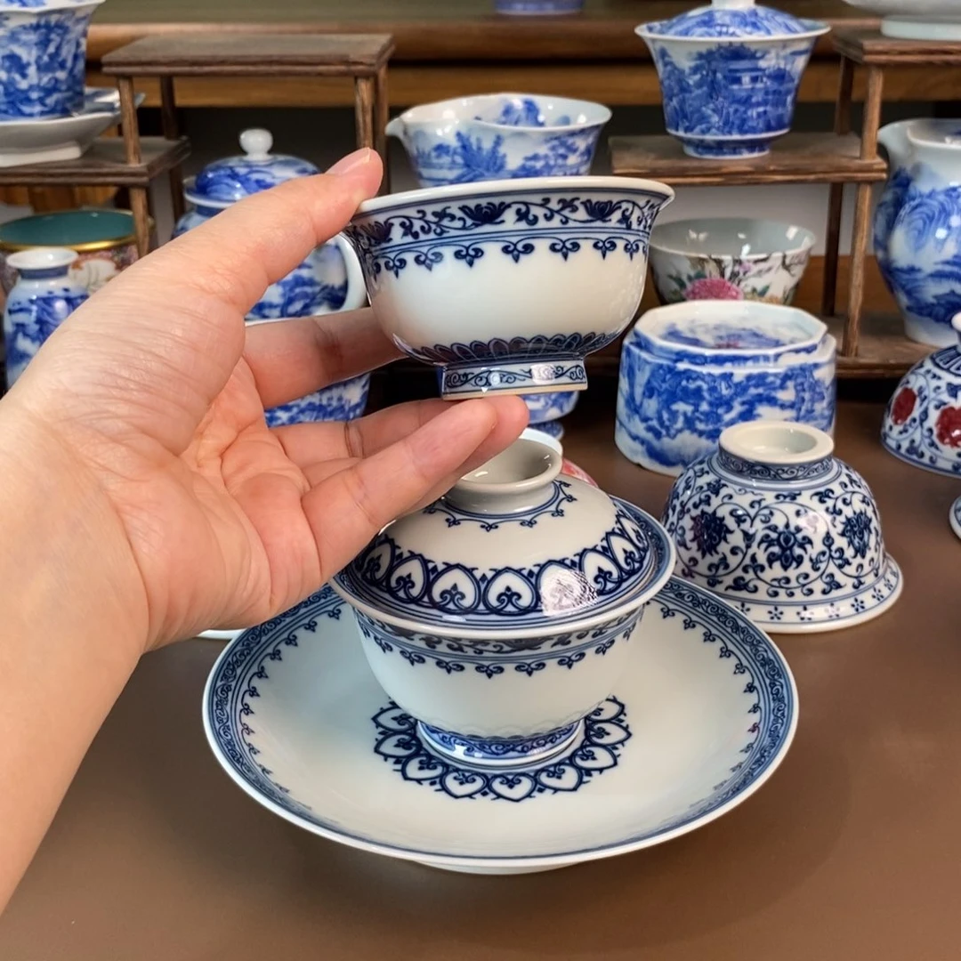 景德镇陶瓷手工手绘