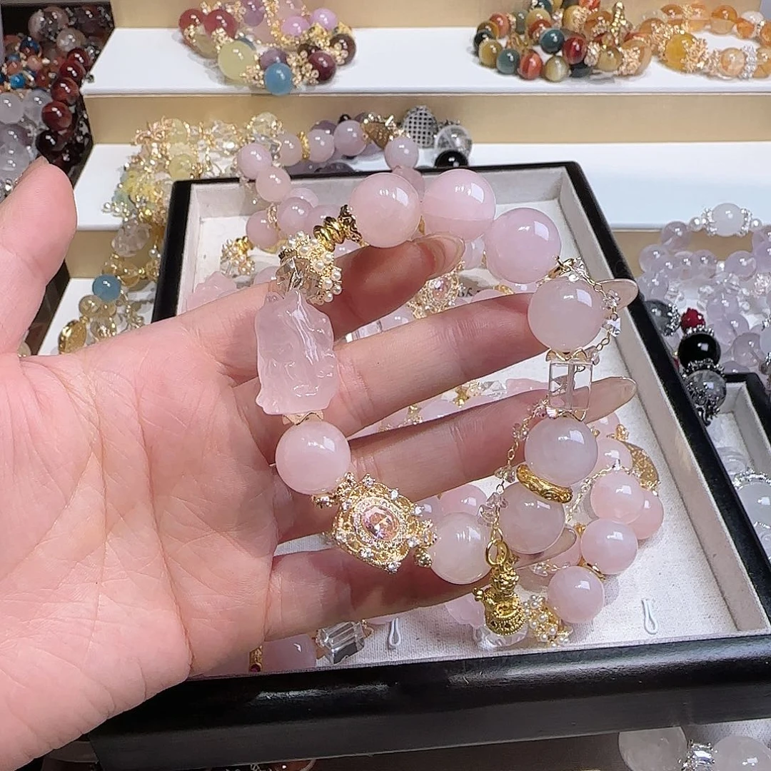 水晶手链未镶嵌把