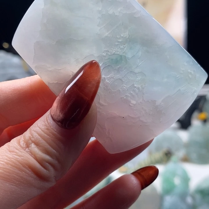 翡翠未镶嵌颈饰翡翠挂件