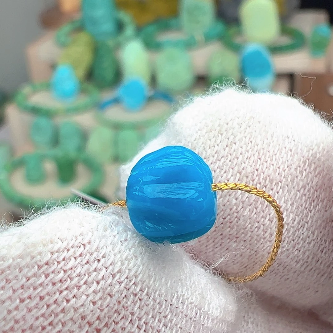 绿松石未镶嵌主播万珍