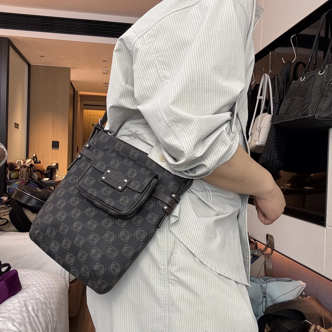 95新 LOEWE/罗意威 冰冰中古/罗意威/斜挎包