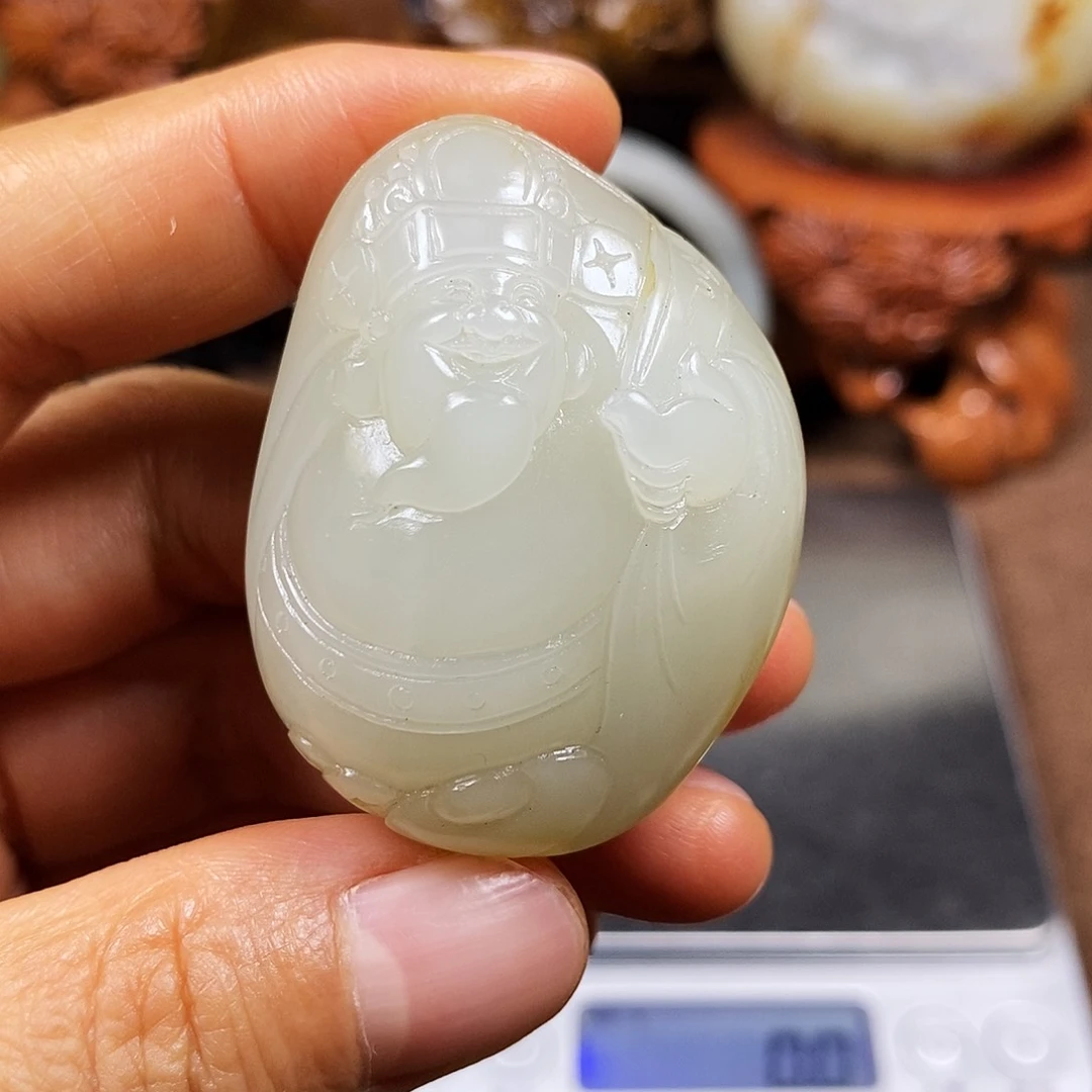 姜***.和田玉（子料）未镶嵌挂件