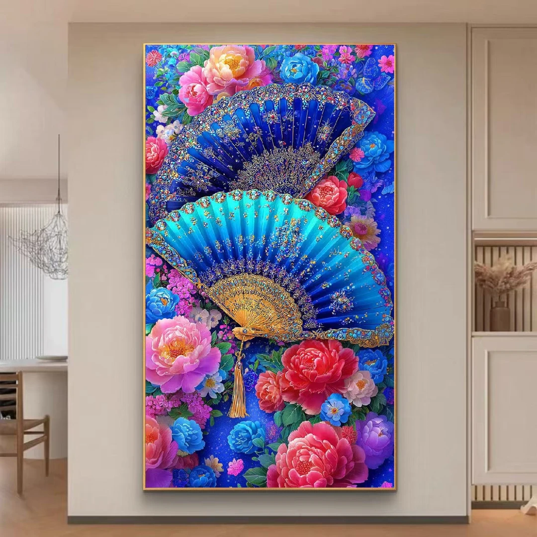 定制十字绣原创版权万物生大格123*75没绣的f2306  52颜色