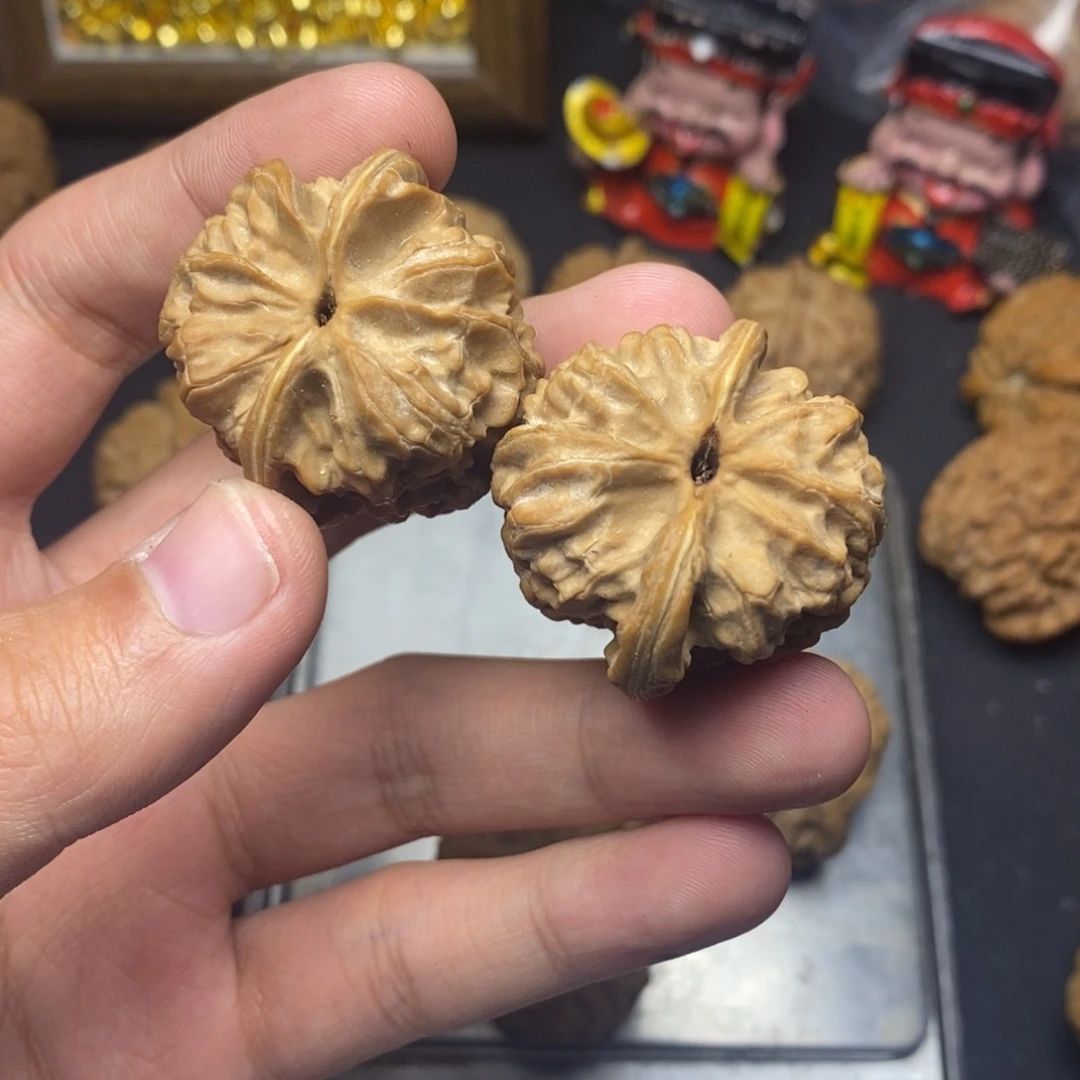 吊坠文玩核桃华北将军膀