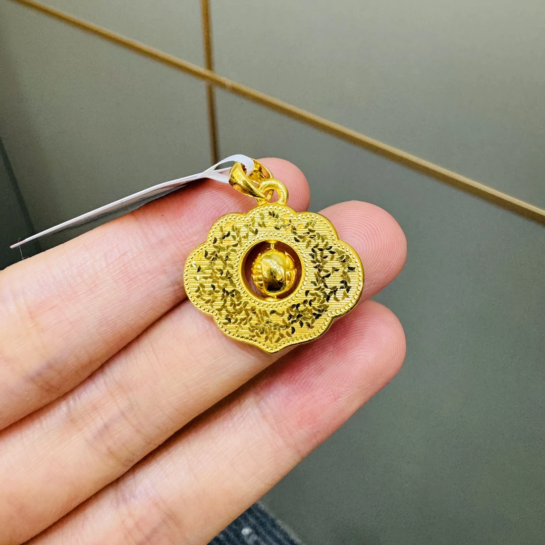 【大魔王专享】足金999 祥云圆球 GP 3.02 纳金添喜