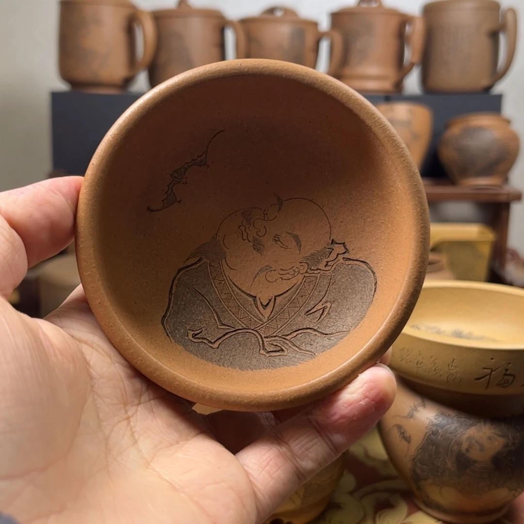 紫砂杯子C****e小神仙紫砂主人杯