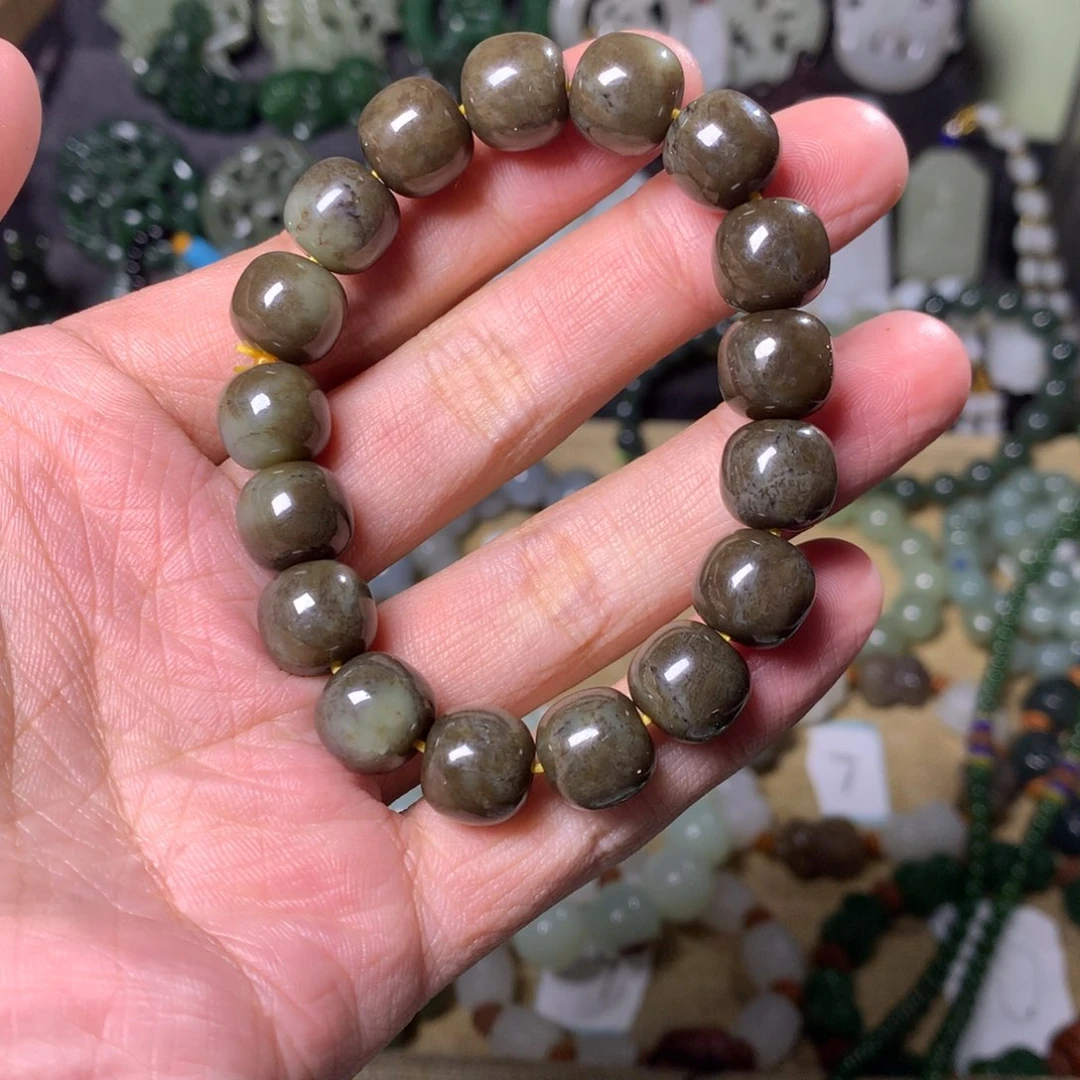 和田玉手链未镶嵌