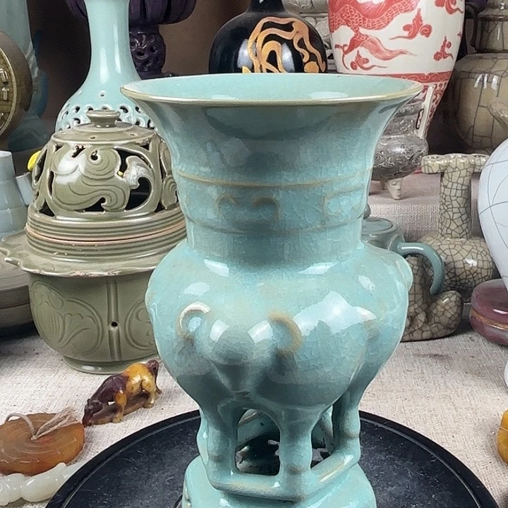 摆件瓷器好漂亮呀