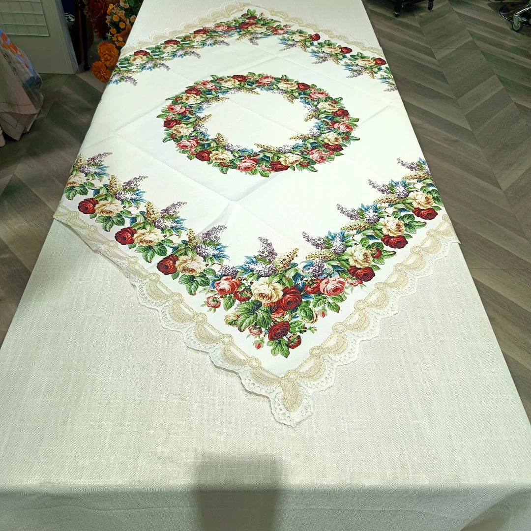 KOXMAK HOME推荐 新疆民族风网红款桌布110×110尺寸