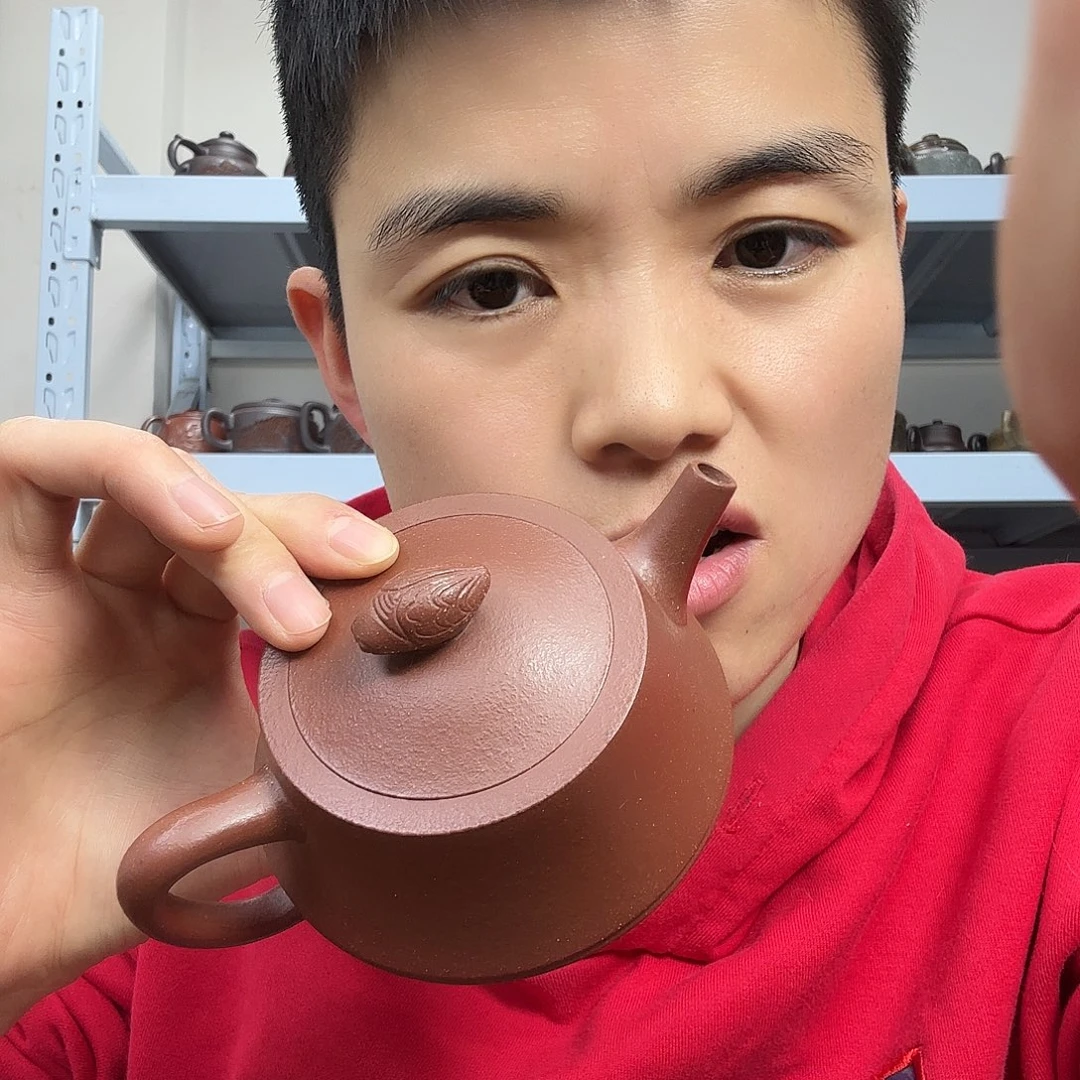 茶壶紫砂民间手艺人全手工制作