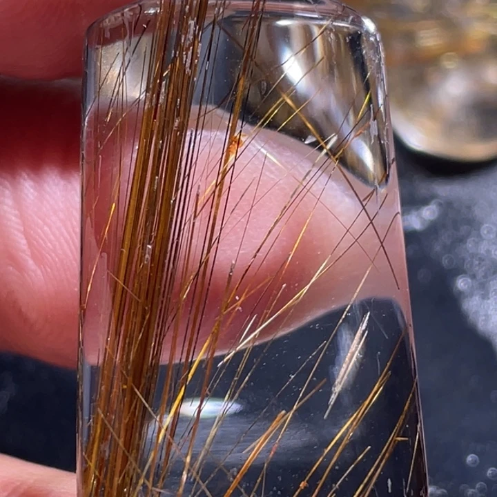 不***语未镶嵌颈饰发晶钛晶