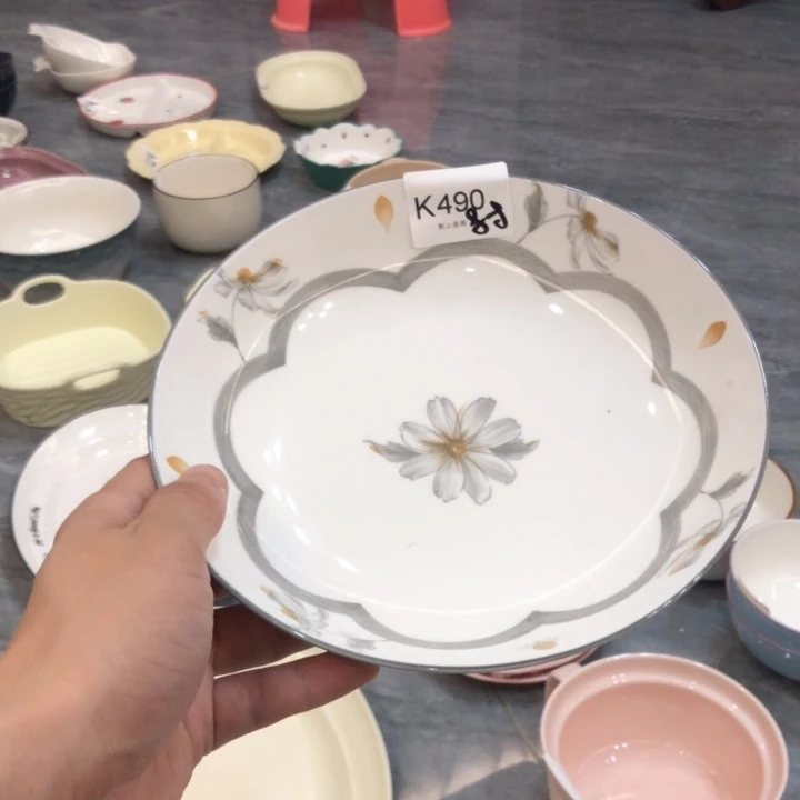 陶瓷微瑕盘碗碟介意勿拍