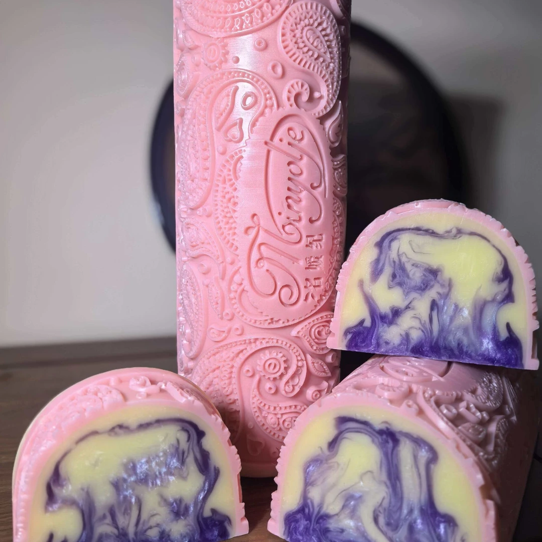 名媛纪紫韵绮梦玫瑰精油手工皂